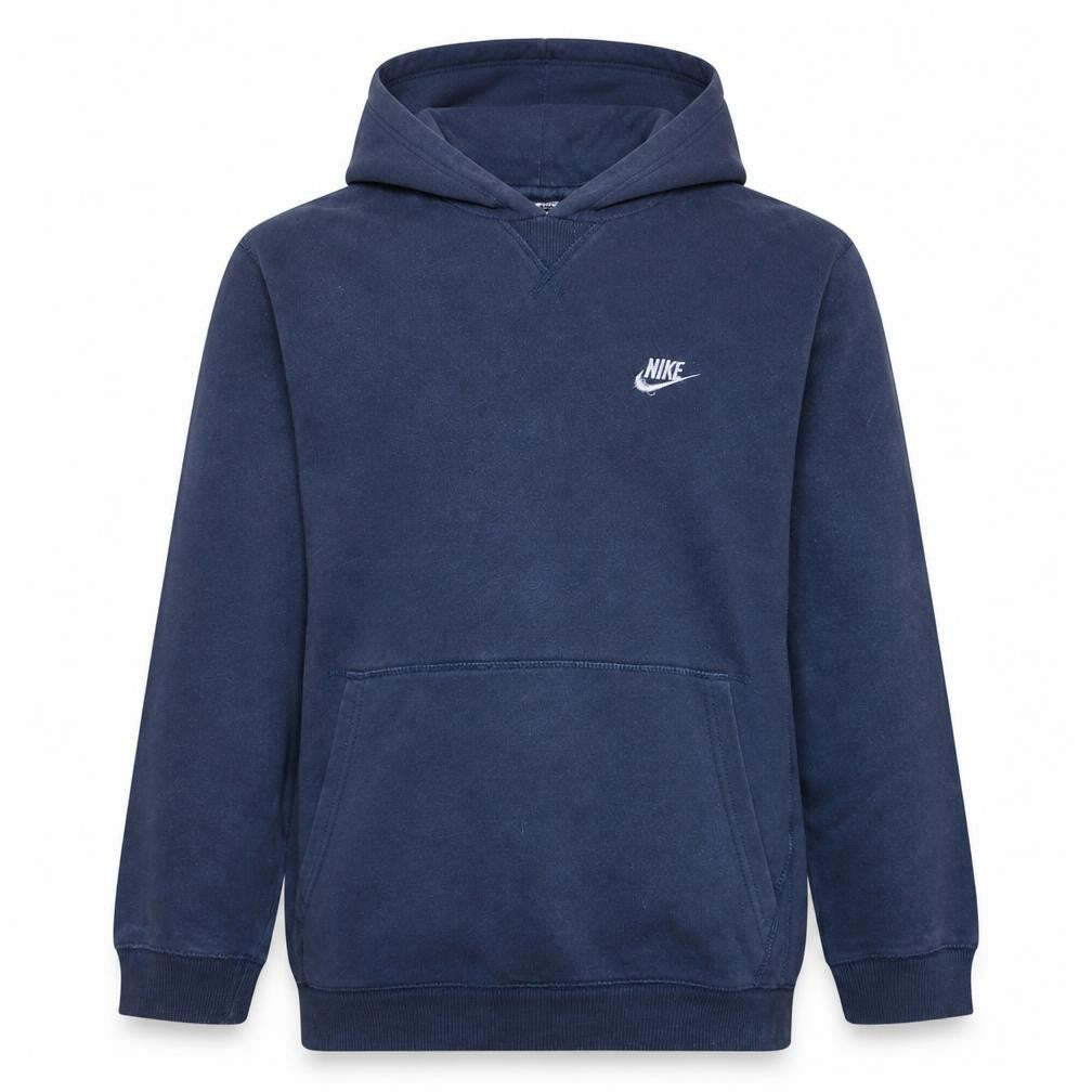 Nike Boys Blue Pullover Hoodie XL 13-14 Years Fleece Sweatshirt