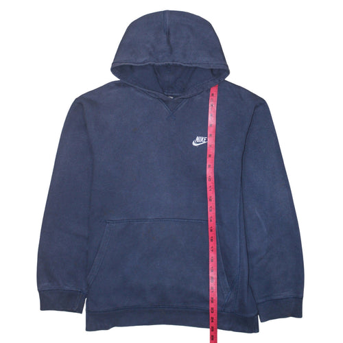 Nike Boys Blue Pullover Hoodie XL 13-14 Years Fleece Sweatshirt
