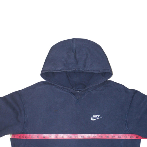 Nike Boys Blue Pullover Hoodie XL 13-14 Years Fleece Sweatshirt