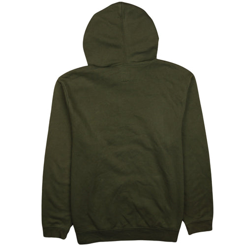GAP Men’s Green Pullover Hoodie L Logo Fleece Sweatshirt
