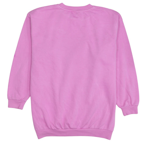 Nike Girls Pink XL Pullover Crew Neck Fleece Sweatshirt