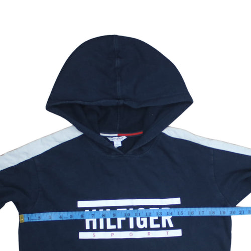 Tommy Hilfiger Sport Women's Navy Pullover Hoodie Size Small