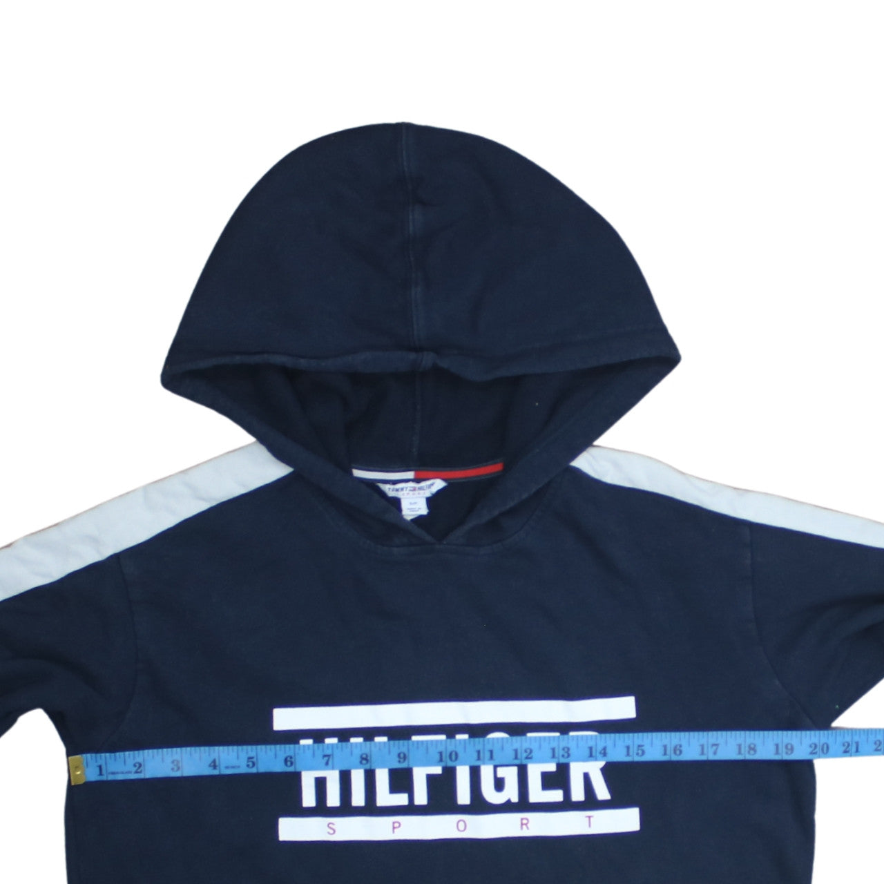Tommy Hilfiger Sport Women's Navy Pullover Hoodie Size Small