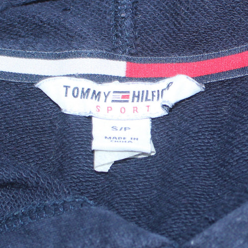 Tommy Hilfiger Sport Women's Navy Pullover Hoodie Size Small