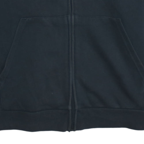 Adidas Womens Black Full Zip Hoodie XL 20-22 Hooded Sweatshirt