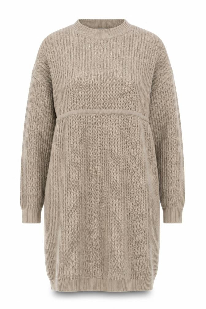 ASOS Women’s Beige Jumper Dress Size 10 Long Sleeve Knitwear