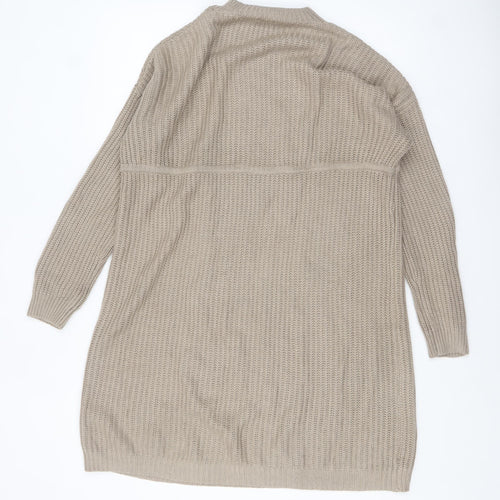 ASOS Women’s Beige Jumper Dress Size 10 Long Sleeve Knitwear