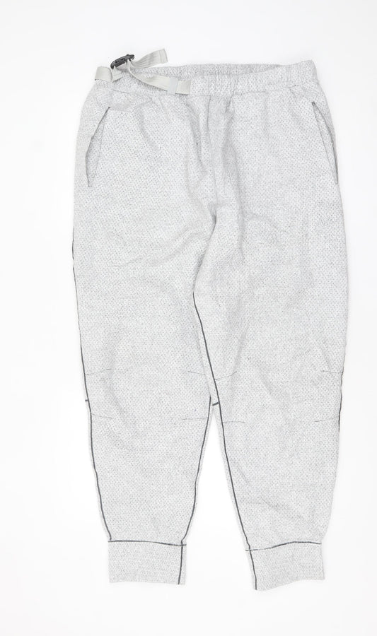 Nike Men's Grey Therma-Fit Tech Pack Jogger Trousers L