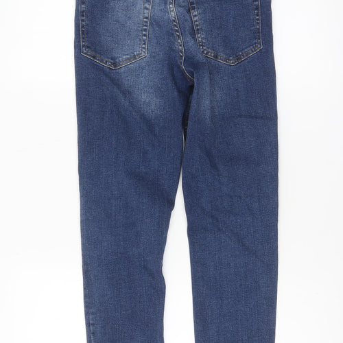 New Look Men Blue Skinny Stretch Denim Jeans Size 28x30