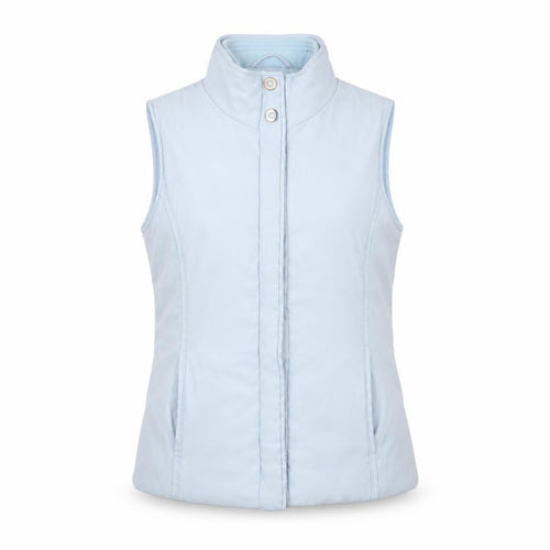 Precis Petite Women's Blue Padded Sleeveless Waistcoat Size 10