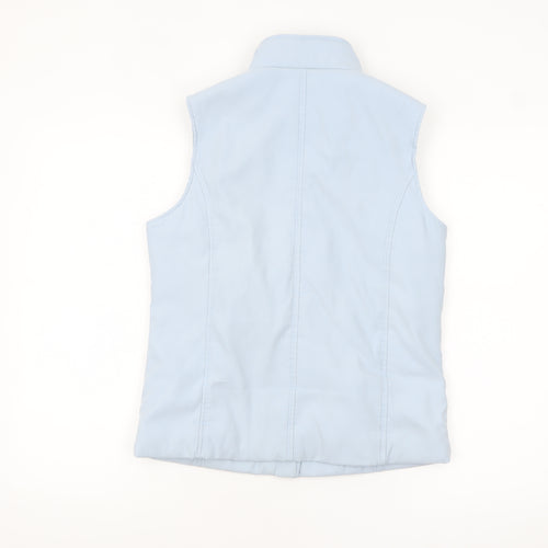 Precis Petite Women's Blue Padded Sleeveless Waistcoat Size 10