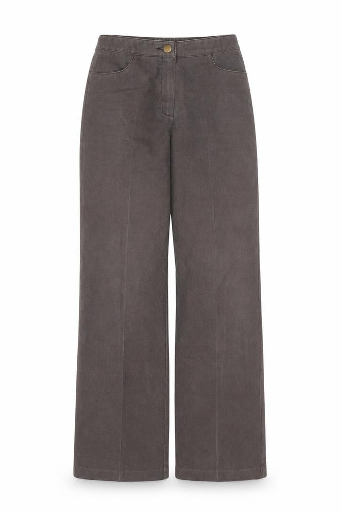 Kalik Softwear Womens Brown Size 8 Straight Leg Trousers