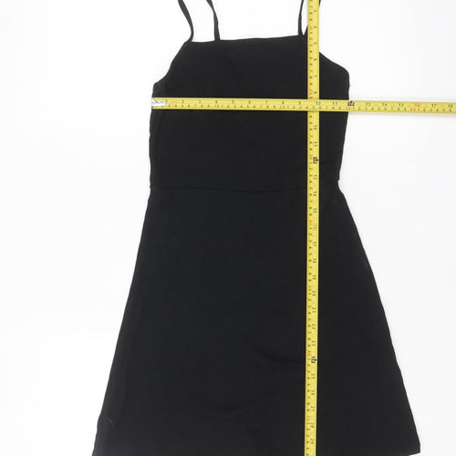 ASOS Women’s Black Size 8 Slip Dress Summer Casual