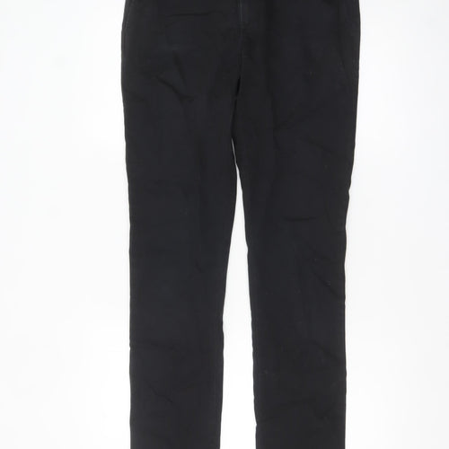 Charles Tyrwhitt Men's Black Slim Fit Chino Trousers 30W 32L