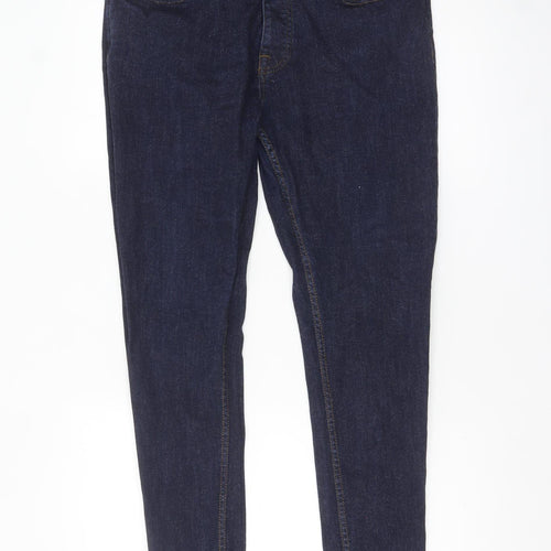 Denim Co Men’s Blue Skinny Jeans W34 L32 Slim Fit