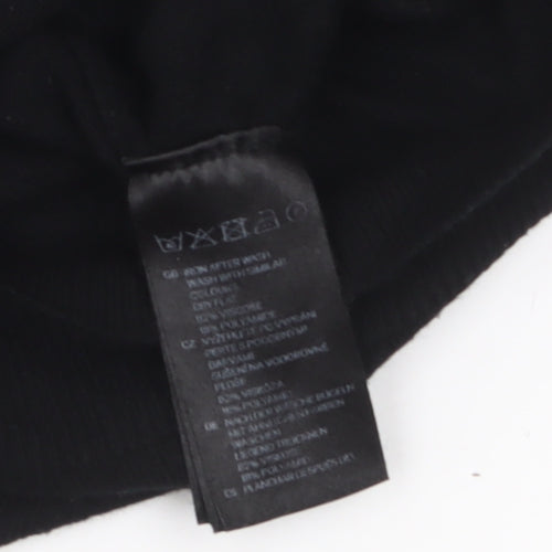 H&M Women’s Black Bodycon Knit Dress Size XS Long Sleeve