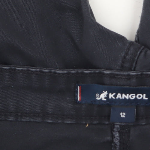 Kangol Women's Black Tapered Stretch Jeans Size 12