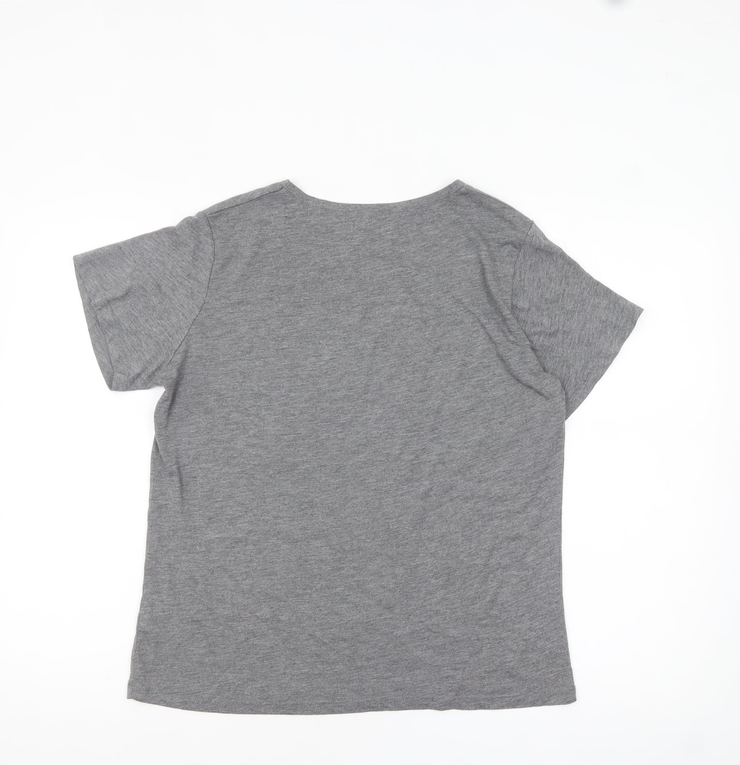 Sophie Allport Women's Grey Bee T-Shirt M Crew Neck Casual Top