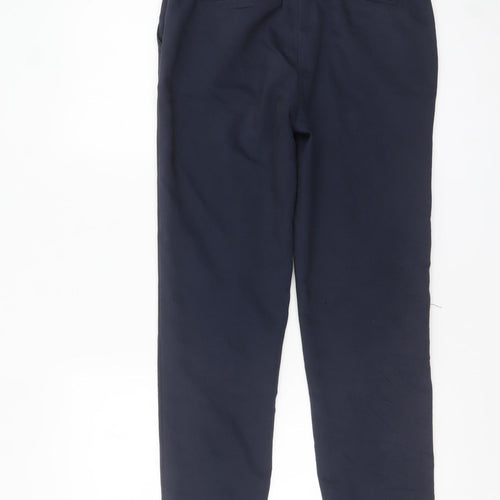 Laura Ashley Women's Blue Chino Trousers Size 8 Slim Fit