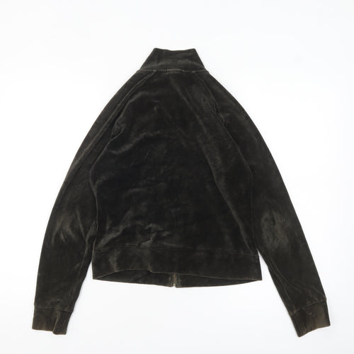 GAP Women’s Brown Velvet Stretch Full Zip Jacket XS