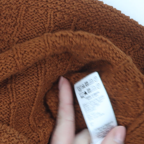 Marks and Spencer Women Brown Size 20 Knit Halter Bodycon Midi Dress