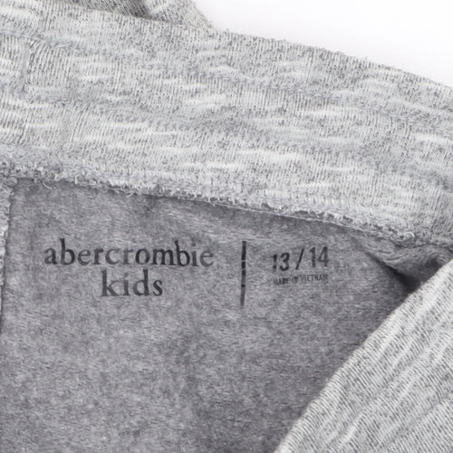 Abercrombie Kids Boys Grey Jogger Trousers 13-14 Years Elastic Waist