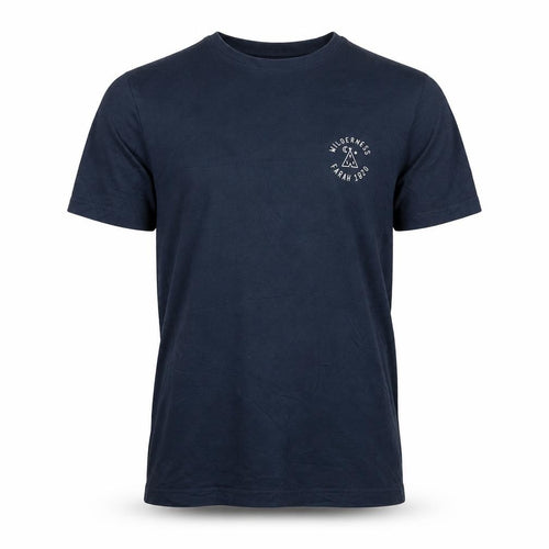 Farah Men’s Blue Crew Neck Cotton T-Shirt Size M Classic Fit