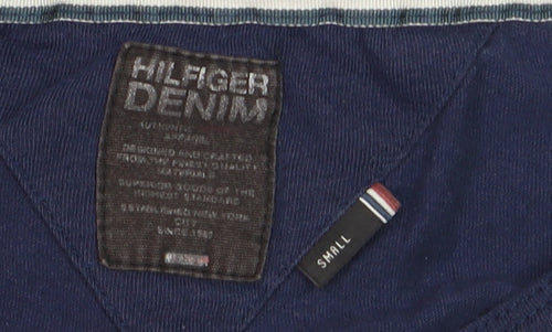 Tommy Hilfiger Women's Blue Small Classic T-Shirt