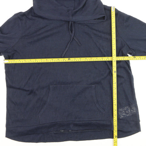 Weatherproof Men's Blue XL Pullover Hoodie Lightweight Knit
