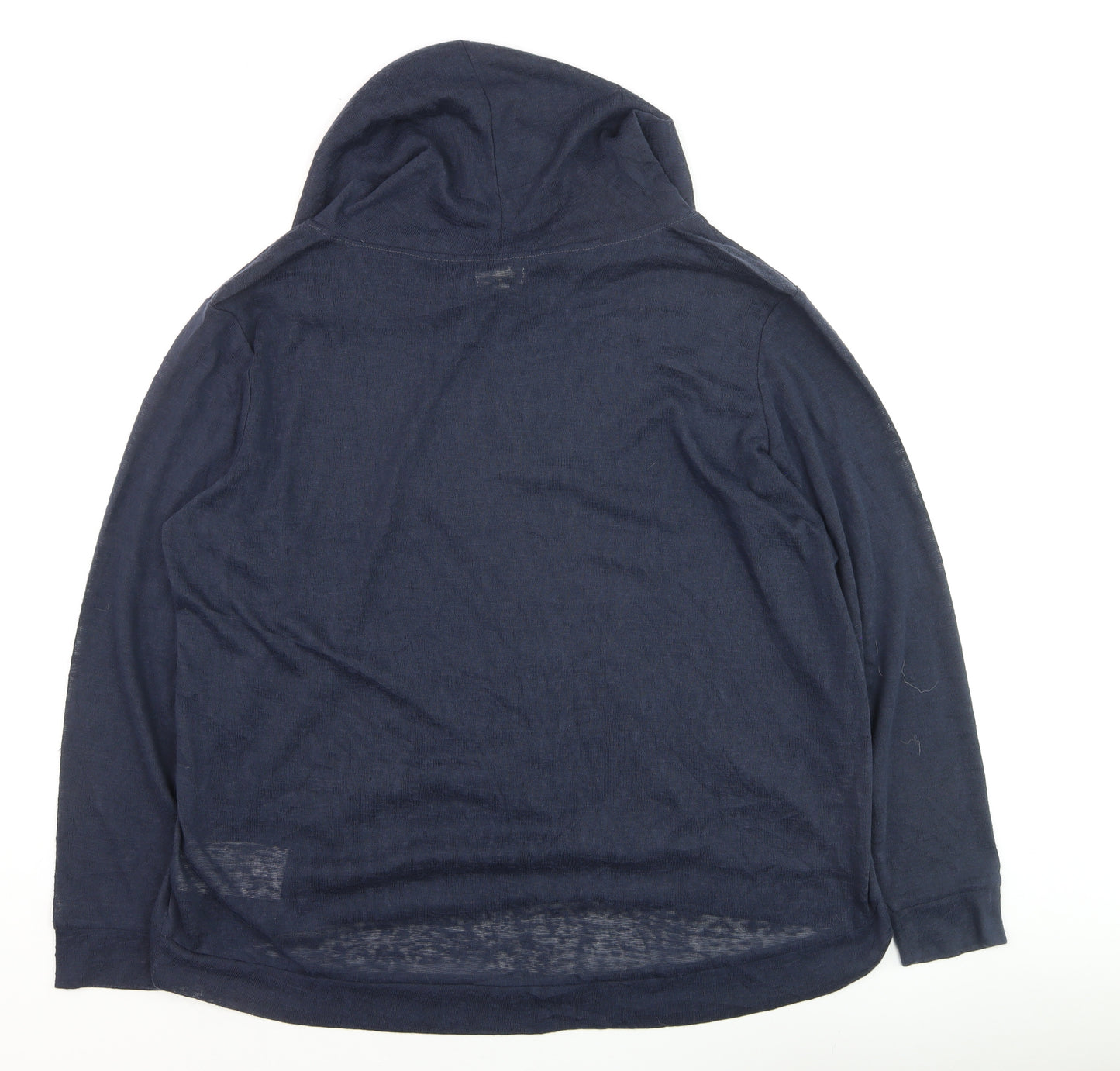 Weatherproof Men's Blue XL Pullover Hoodie Lightweight Knit
