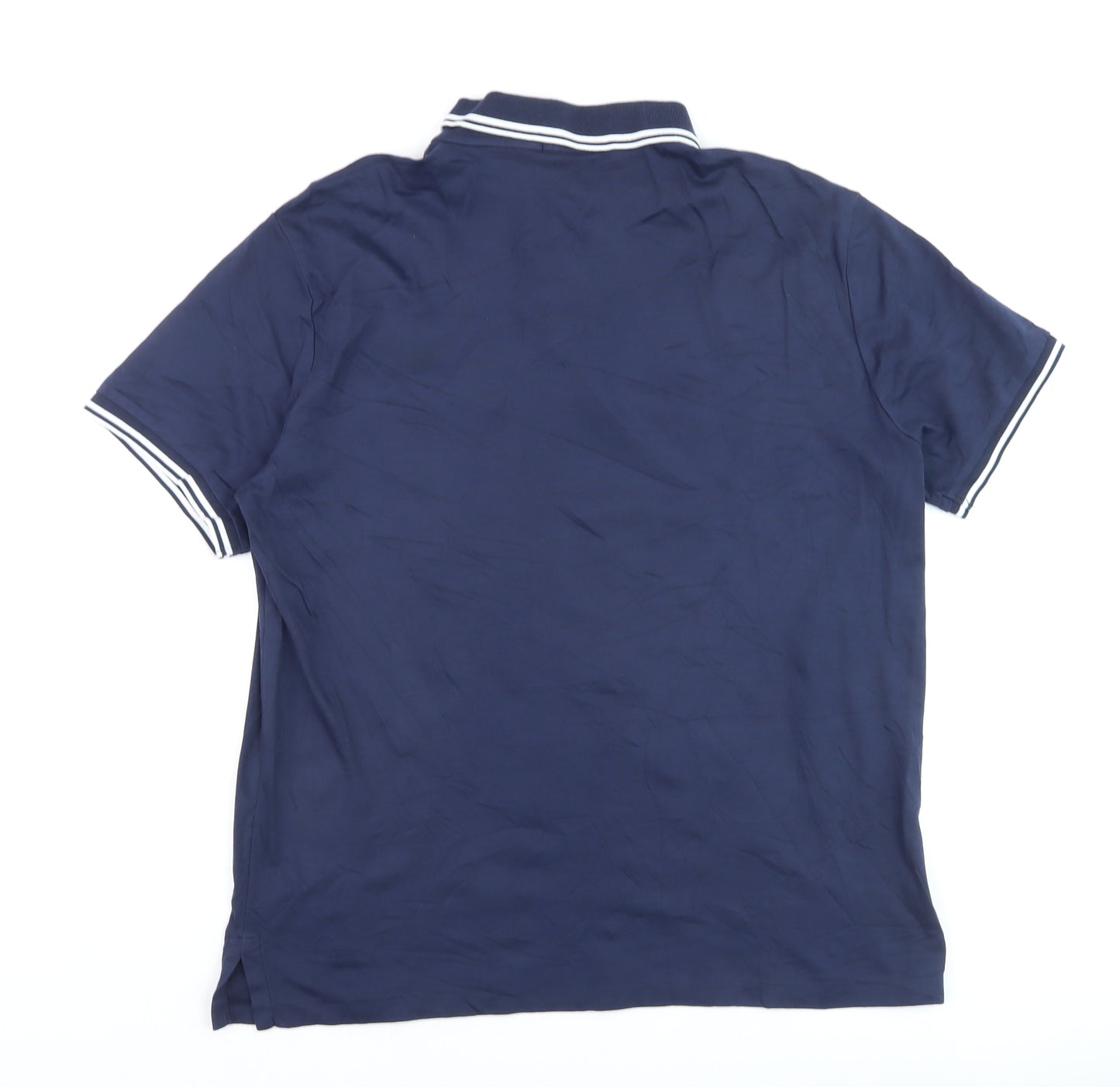 Ralph Lauren Men's Blue Slim Fit Polo Shirt Size L
