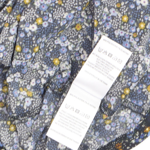 Fat Face Women’s Multicoloured Floral Off Shoulder Tunic Blouse Size L