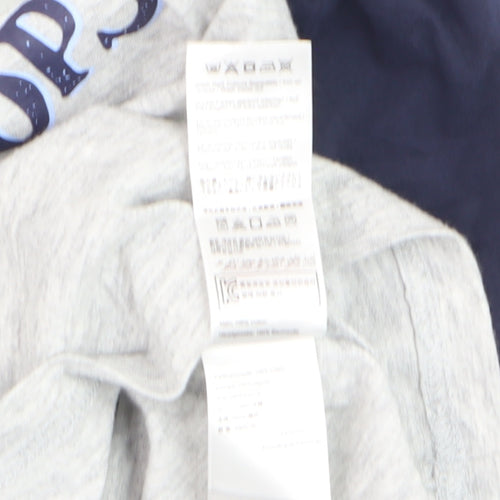 Joules Boys Grey Long Sleeve Dinosaur Tricep-A-Tops Cotton T-Shirt 9-10 Years