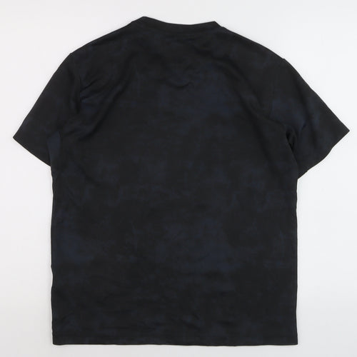 Marvel Boys Black Panther Black Short Sleeve Crew Neck T-Shirt Size S