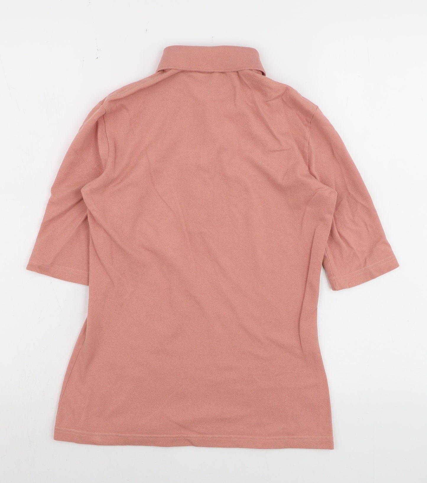 Lacoste Men’s Slim Fit Pink Cotton Stretch Polo Shirt Size S