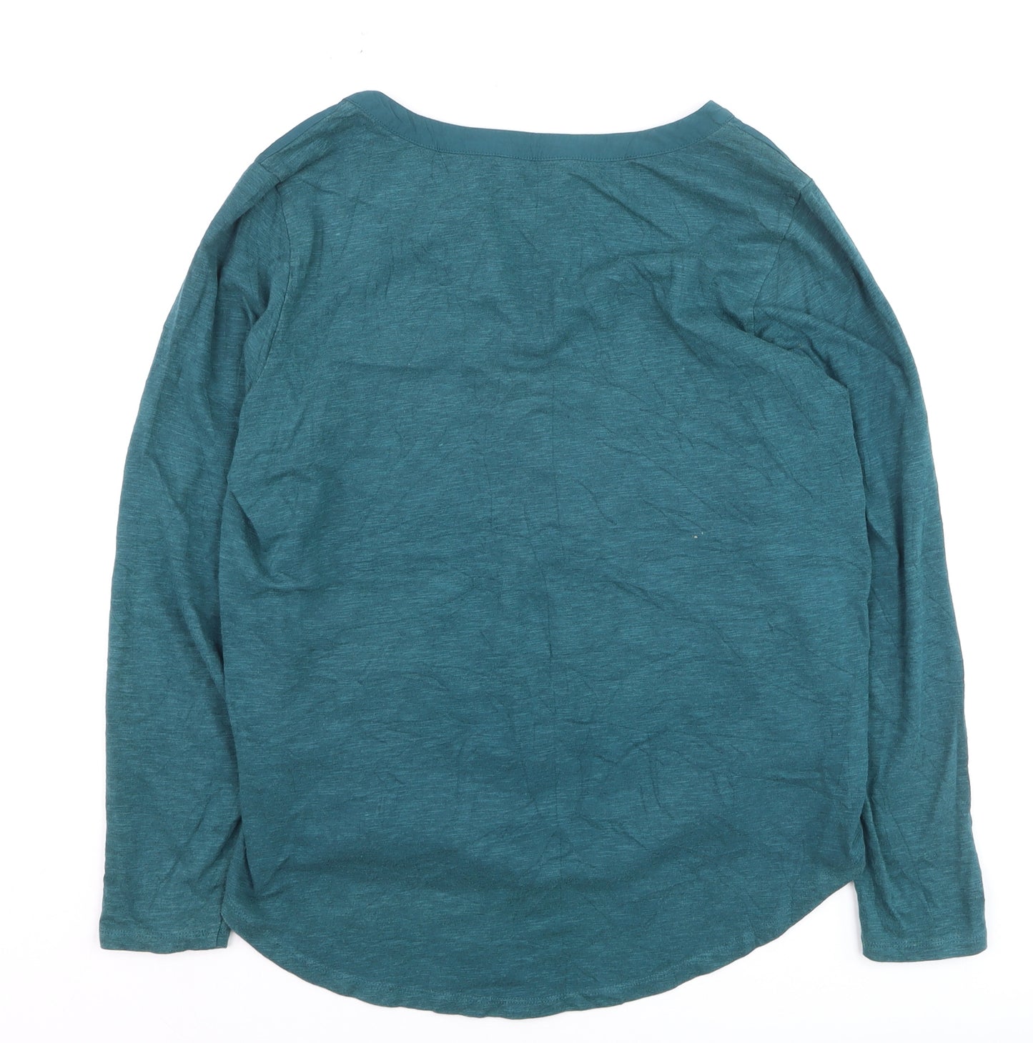 Sandwich Women's Green Tunic Blouse Long Sleeve Size S