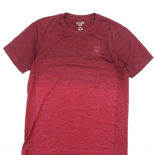 Uniqlo Marvel Iron Man Red Men's Small Active T-Shirt