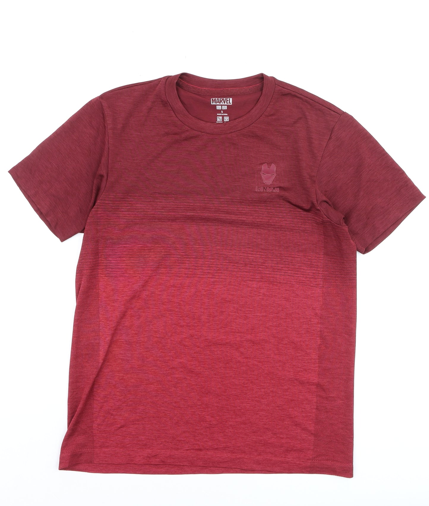 Uniqlo Marvel Iron Man Red Men's Small Active T-Shirt