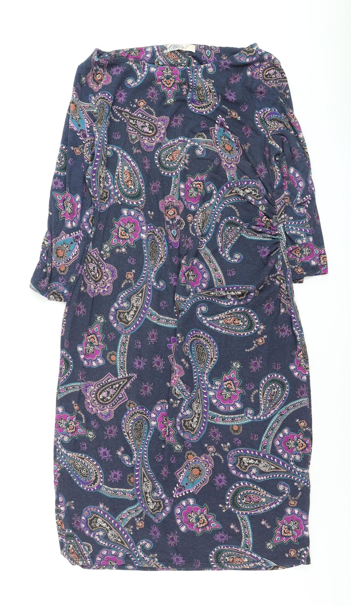 Marks and Spencer Per Una Women’s Multicoloured Paisley Shift Dress Size 14
