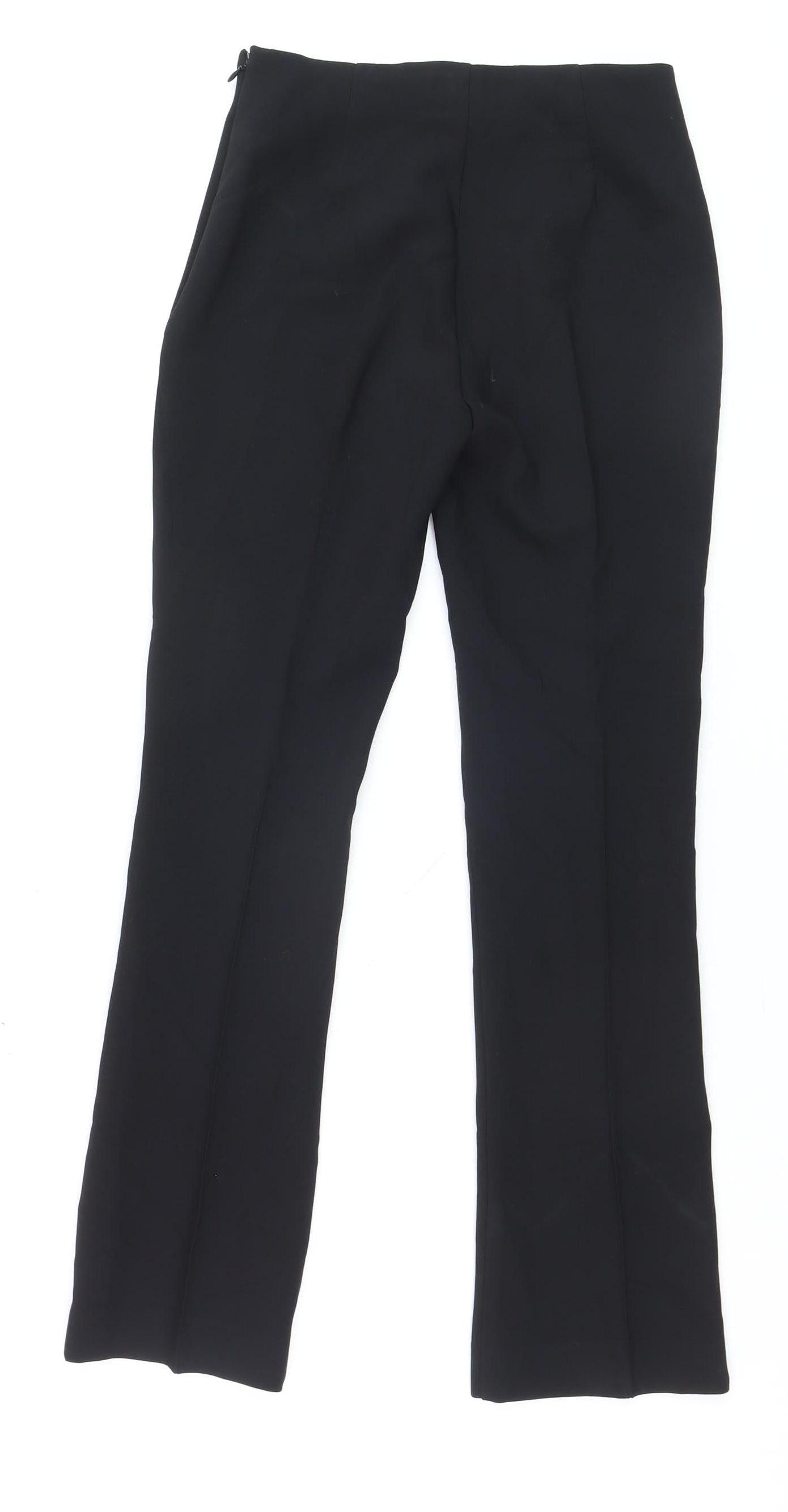 MNG Women's Black Slim Fit Tailored Dress Pants Size 4