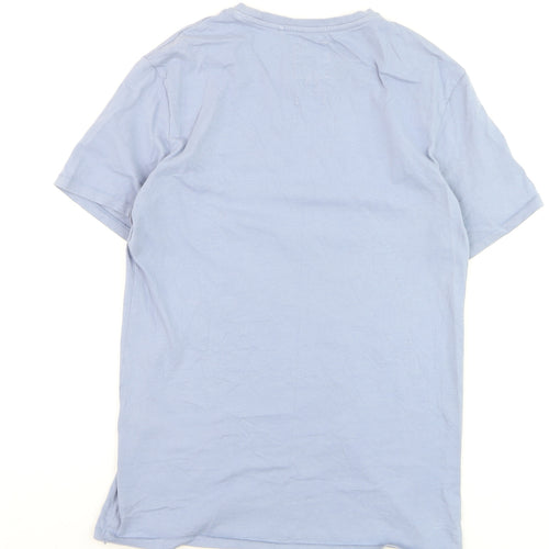Fat Face Men's Blue XS Graphic Beach T-Shirt Cotton Short Sleeve