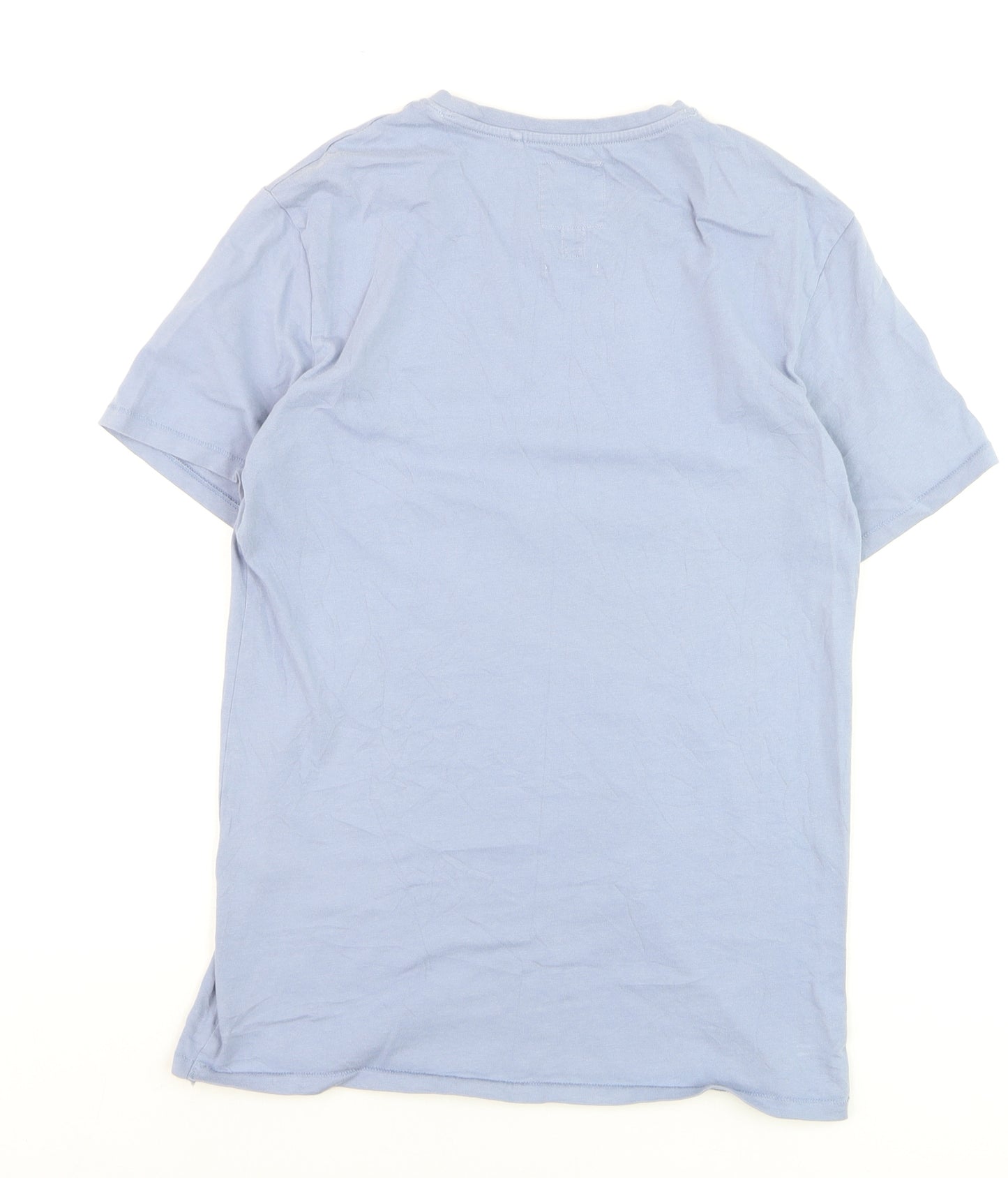 Fat Face Men's Blue XS Graphic Beach T-Shirt Cotton Short Sleeve