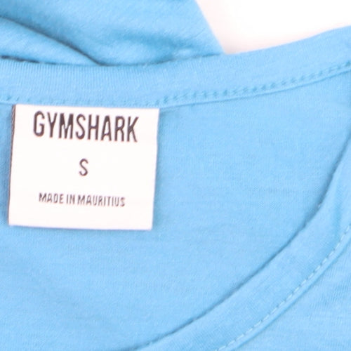 Gymshark Men Blue Sleeveless Tank Top S Athletic Fit
