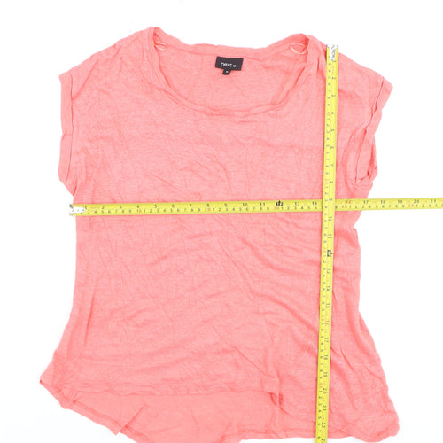 Next Women's Pink Basic Cotton T-Shirt Size 12