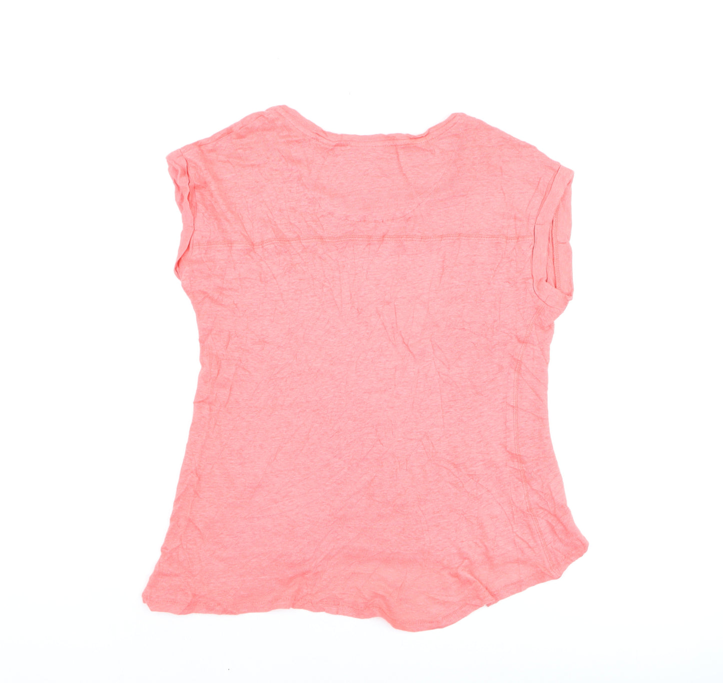 Next Women's Pink Basic Cotton T-Shirt Size 12