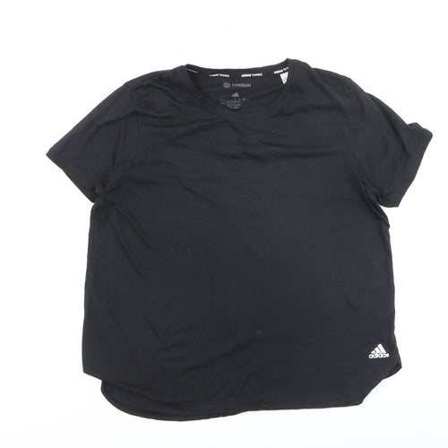 Adidas Womens Black Aeroready Training T-Shirt Size L