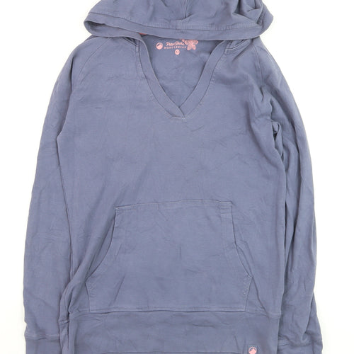 Peter Storm Womens Blue Size 12 Cotton Pullover Hoodie