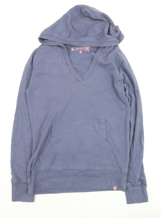 Peter Storm Womens Blue Size 12 Cotton Pullover Hoodie