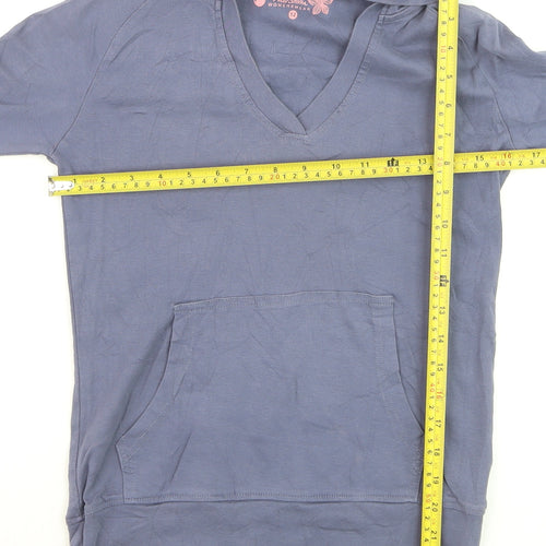 Peter Storm Womens Blue Size 12 Cotton Pullover Hoodie