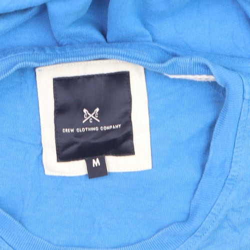 Crew Clothing Company Men's Blue M Crew Neck Cotton T-Shirt